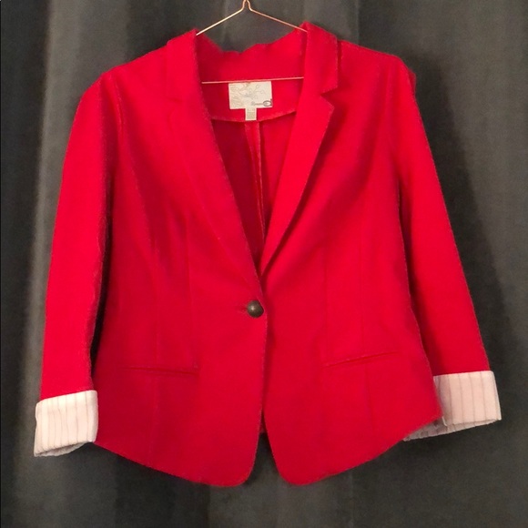 Flirty Red Dynamite Blazer - Picture 3 of 6